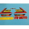 YAMAHA YTM225DX TRI-MOTO 1983 DECAL GRAPHIC SET (*#Y15)