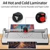 9-Inch Laminator Machine for Documents and Photos, 7 in1 A4