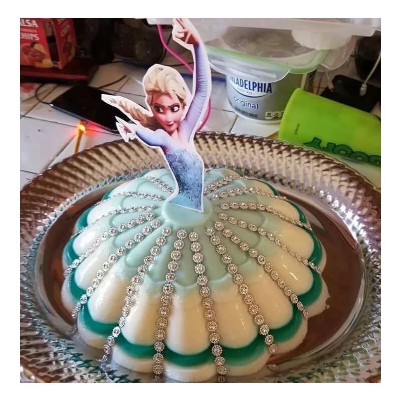 JELL-O Jello molds plastic/molde falda
