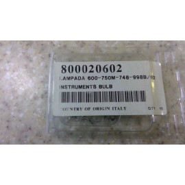 Ducati 800020602 instruments bulb NOS cluster Bulb 4pc