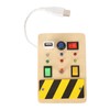 Light Switch Sensory Board Electric Wooden LED Early Education Color
