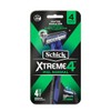 Schick Xtreme4 Rastrillos Desechables para Hombre Piel Normal 4pz
