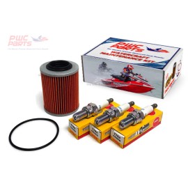 PWC PARTS / FIREPOWER SeaDoo SPARK Maintenance Kit Oil Filter O-Ring NG Plugs 2/3-Up Trixx 420956123