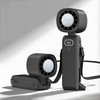 Portable Handheld Fan with Cooling Plate, 5000mAh Rechargeable Personal Fan,