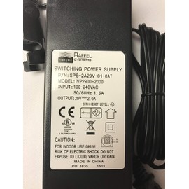 Raffel Switching Power Supply 29V IVP2900-2000 with AC Cable