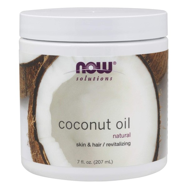 NOW Coconut Oil, 7-Ounce (Pack of 2)