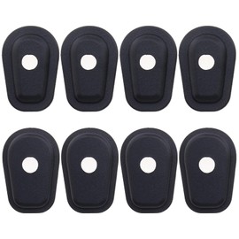 eMagTech 8pcs Front Rear Motorcycle Turn Signal Indicator Adapter Spacers Black Compatible with Kawasaki ZX6R ZX7R ZX9R ZX12R