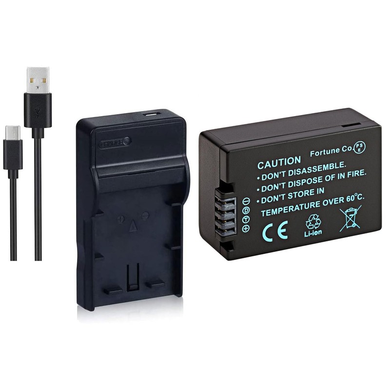 NinoLite(NinoLite) 3点セット DMW-BMB9 互換 バッテリー +USB型 充電器 +海外用交換プラグ dc108dmwbmb9