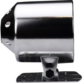 MOTOR METER RACING W PRO Universal 52mm 2-1/16" Silver Chrome Single Gauge Dashboard Pod Mounting Cup & Stand for Automobile Boat