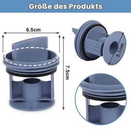 Lollanda Lint Filter Sieve Washing Machine Washer Dryer Lint Sieve Compatible with Bosch Siemens Constructa Neff 647920 00647920, Filter Sieve Lint Filter for Washing Machine Strainer Accessories