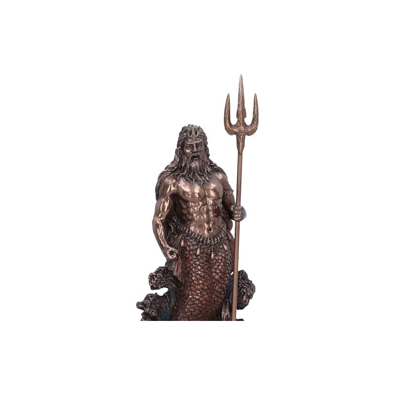 Nemesis Now Poseidon Greek God of the Sea (Medium) 18cm,