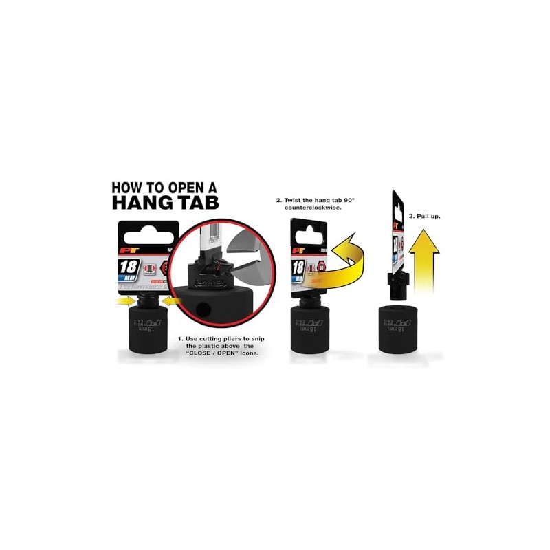 Performance Tool W83244 1/2 Drive Rounded Lock Nut Socket, 2-1/2-Inch
