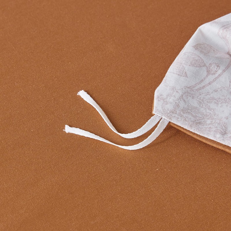 SUSYBAO Botanical Floral Duvet Cover Queen 100% Cotton 3 Pcs