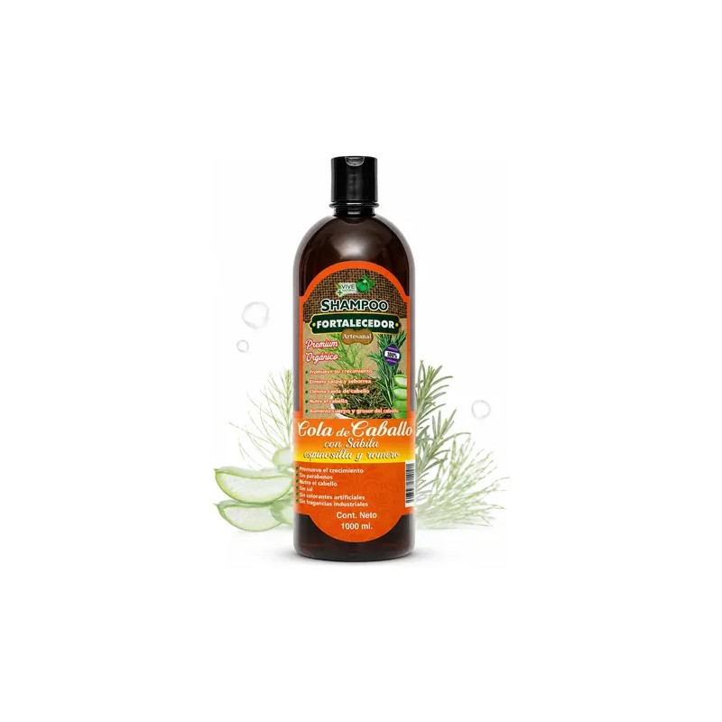 Shampoo Cola Caballo Crece Grosor Anticaída Fuerza
