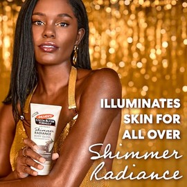 Palmers Cocoa Butter Formula Shimmer Body Lotion con Vitamina E, Locin Corporal Humectante con Brillo, Nutre e Ilumina la Piel al Instante, 155ml     