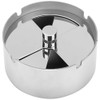 MAGT Rotating Ashtray, Windproof Round Rotating Ashtray, Stainless Steel Wind