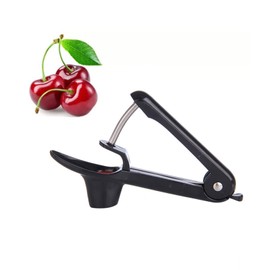 Olive Cherry Pitter, Cherry Seeder, Plum Seeder, Nuclear Removal, Prevents Damaging Pulp, Convenient (Black)