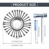 Stylemafia 10 Inch Steel Wire Rotary Brush Cutter Trimmer Head
