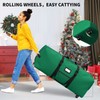 BROSYDA BROSYDA Rolling Christmas Tree Storage Bag, Fits Up to