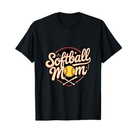 Softball Mom Sport Spirit T-Shirt
