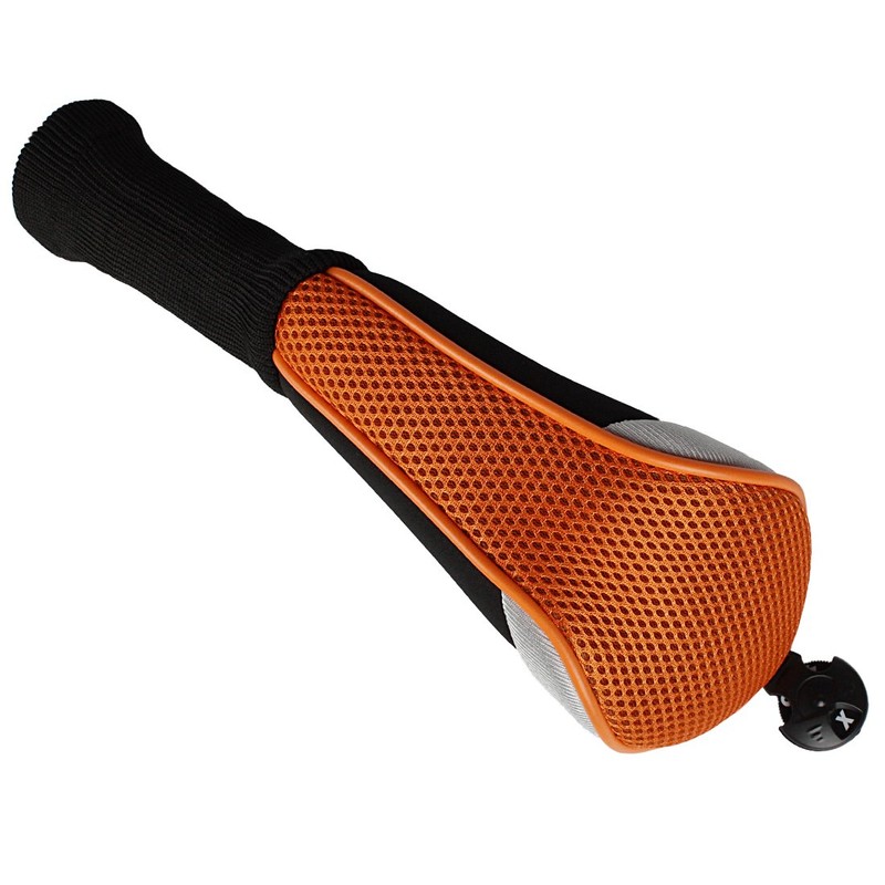Andux Long Neck Golf Hybrid Club Head Covers with Dial