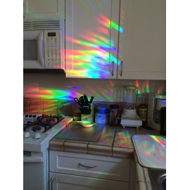 Rainbow Symphony Rainbow Sun Catchers – Snowman Holiday Sun Catcher - Holographic Rainbow Makers