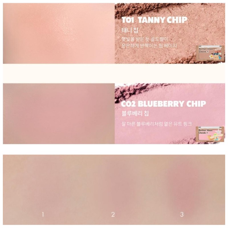 ROMAND Better Than Cheek 4g [Tanning SANRIO Characters], Color:C02 Blueberry