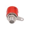 100Pcs 4mm Banana Plug Socket Binding Post Cross Connector Plug