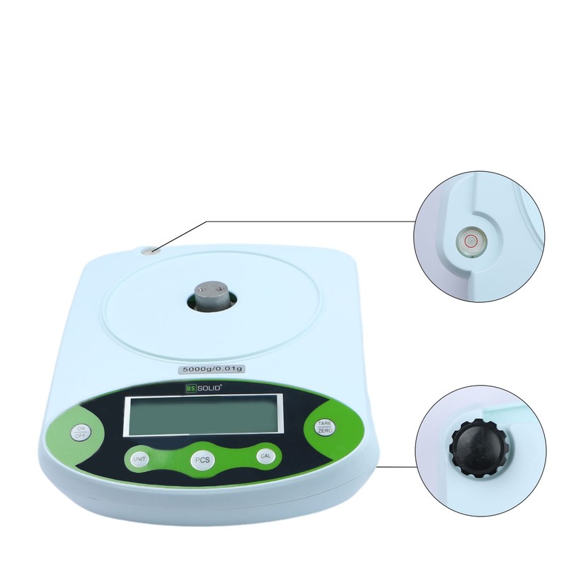 U.S. Solid High Precision Lab Scale Digital Electronic Analytical Balance