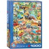 Eurographics 1000 Pieces - Old Travel Advertising