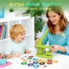 Yunziling 58mm(2.25IN) Button Maker Kit: Pin Maker Machine Kit with