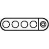 Hopkins Towing Solutions 47905 48' 5 Wire Flat Vehicle Connector