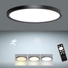 12 Inch Motion Sensor Ceiling Light Indoor Wired, Motion Activated