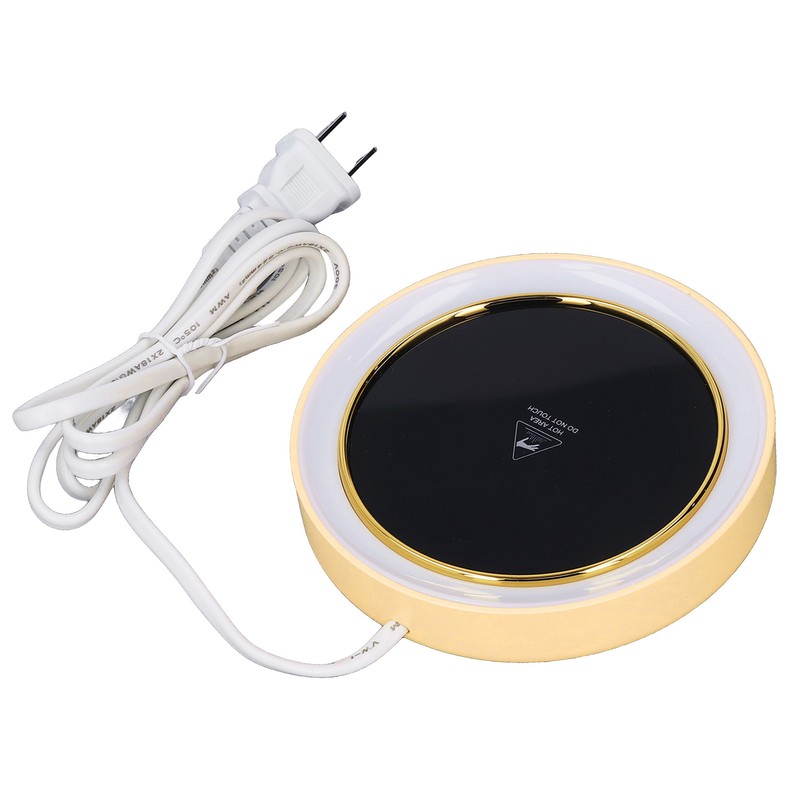 Electric Cup Warmer Constant Temperature 2 Modes LED Light Desk