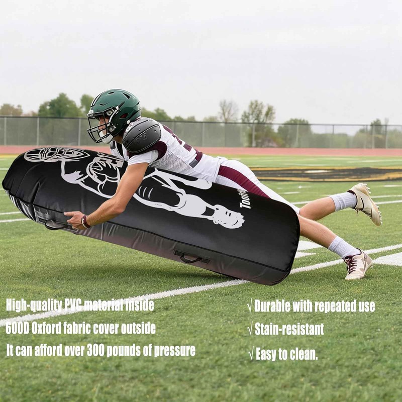 Toofrito Inflatable Football Tackle Dummy with Water Weighted Base 72”