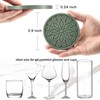 Silicone Coasters for Drinks,Resistant Reusable Drink Coasters-Great Gift for Birthday,