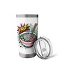 PHO! Funny Comic Style Vietnamese Beef Broth Pho Bowl Stainless