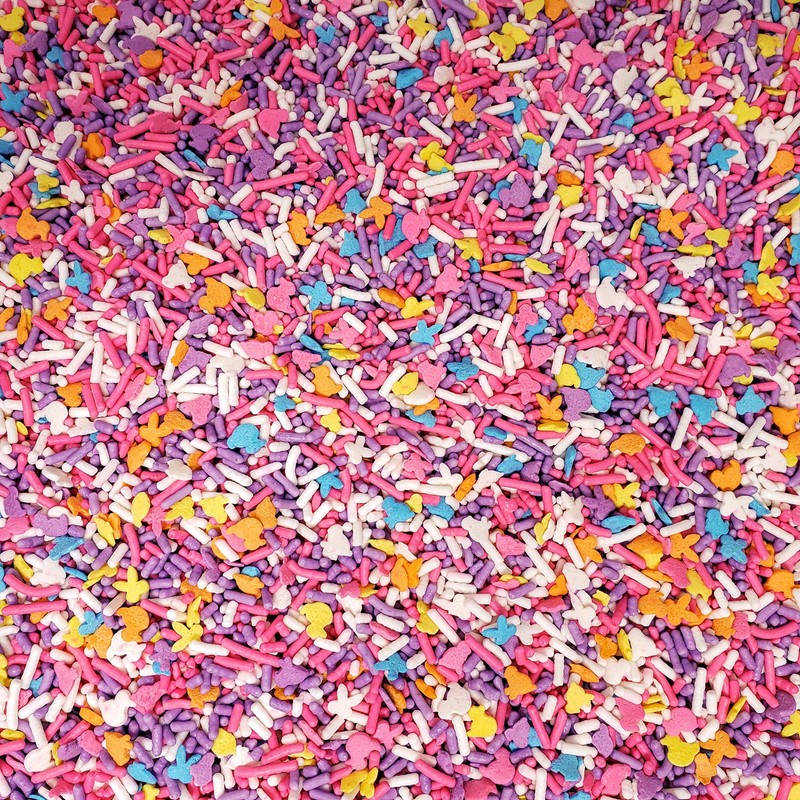 Candy Retailer Easter Bunny, Chick, Duck Cupcake Sprinkles 4oz.