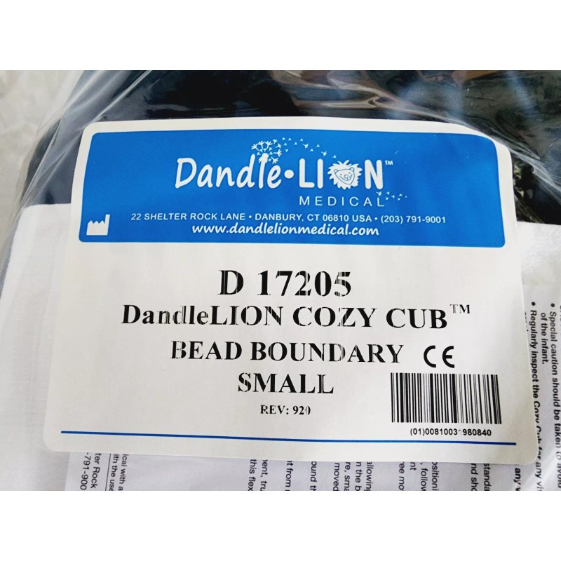 Dandle-Lion DandleLion Cozy Cub Bead Boundary Flexible Baby Positioning Aid