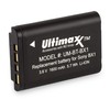 Ultimaxx NP-BX1 Extended Life Batteries (2-Pack) (1600mAh / 3.6V /