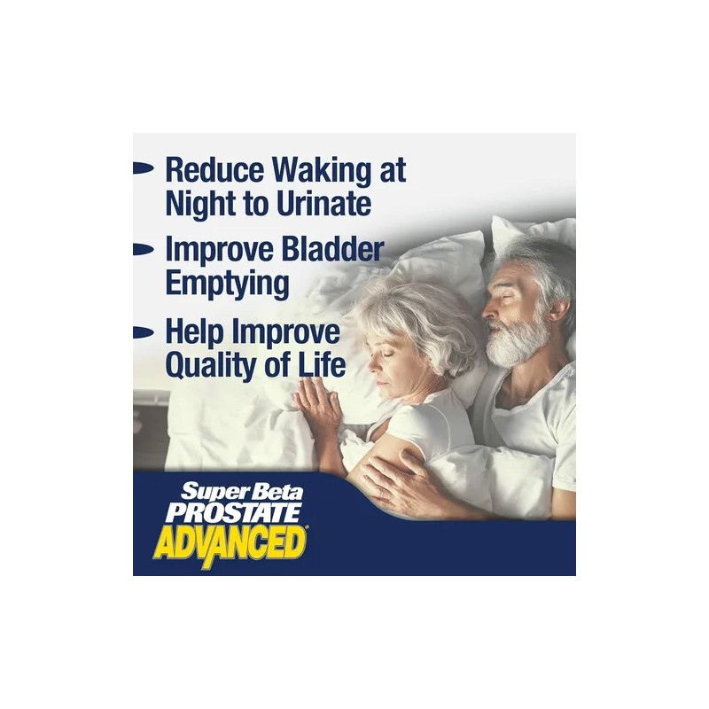 Super Beta Advanced Suplemento Prostata Urinaria 60 Capsulas