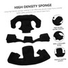 Kisangel Helmet Replacement Sponge Padding Kit Explosion Helmet Pads for