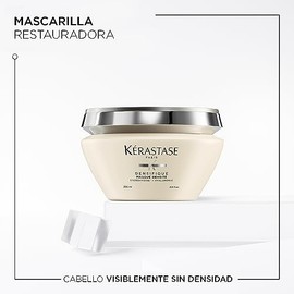 KRASTASE Densifique Masque Densit Mascarilla Densificadora 200 ml para Cabello Delgado, Adelgazado o con Falta de Densidad, Aporta Volumen y Textura  