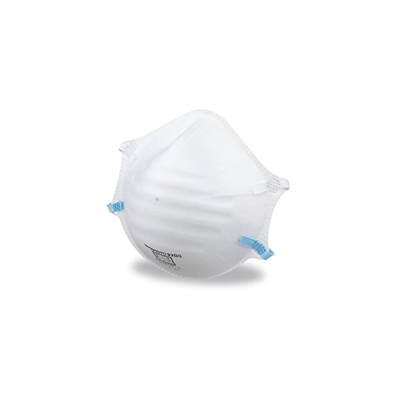 Yamamoto Optical YAMAMOTO 3200-CF DS2 Dust Mask, Box of 20,
