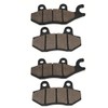 Motadin Front Rear Brake Pads compatible with Kawasaki NINJA 300