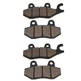 Motadin Front Rear Brake Pads compatible with Kawasaki NINJA 300 EX300 2013-2017 / ABS