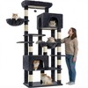 Heybly Cat Tree, 76-Inch Tall Heavy Duty Cat Tower for