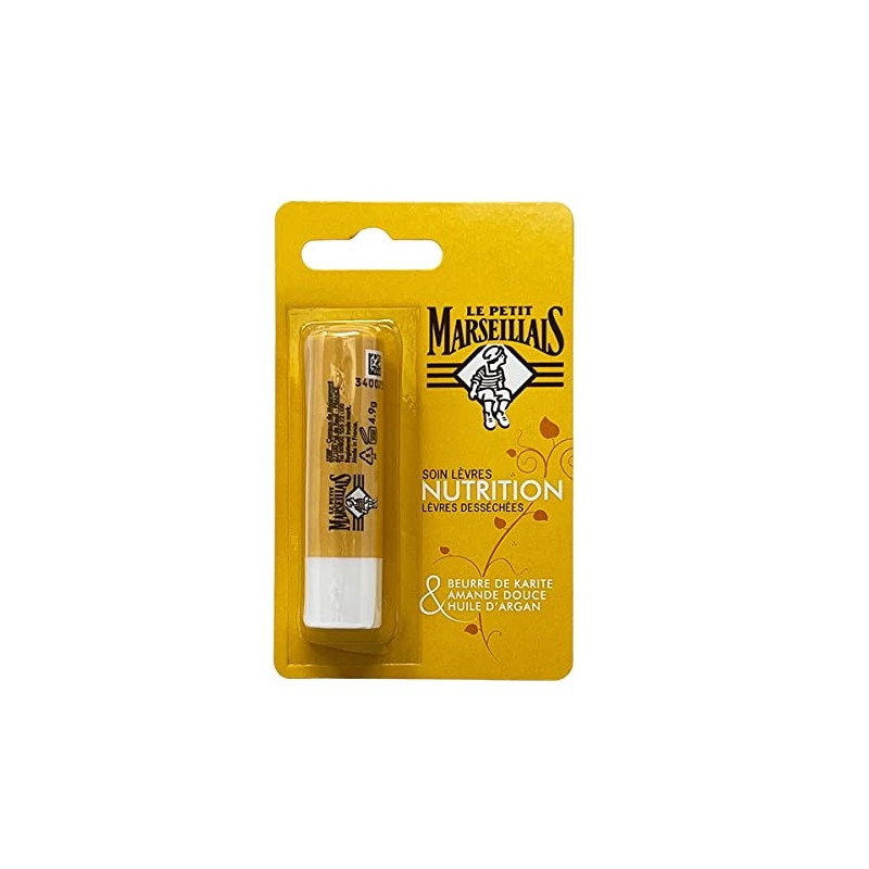 Le Petit Marseillais lip care with Shea, almond and argan