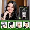 Black Hair Shampoo Instant Black Natural Ingredients Hair Dye Shampoo