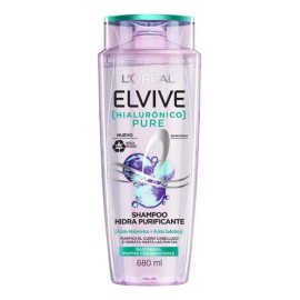 Shampoo Elvive Hialurónico Pure 680 Ml